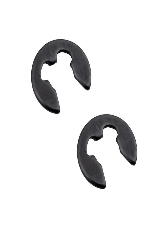 Hobbypark 100-Pack 1/8" E Clips 2.5mm Fastener Black for HSP Redcat Himoto Team Associated Axial Traxxas RC Model Car Hardware Parts Replacement - Image 2